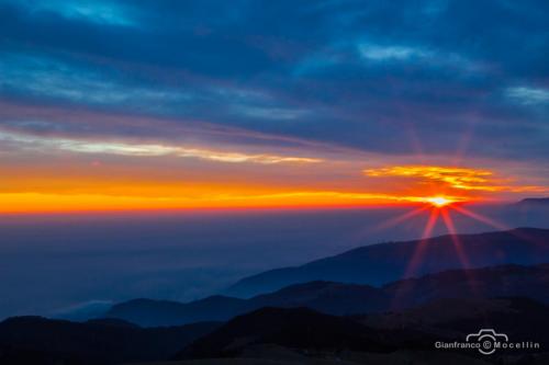 Tramonto dal Monte Grappa