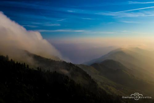 Alba in Monte GrappaRifugio Bassano